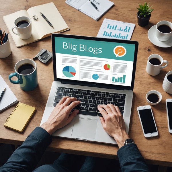 Comment les entreprises de marketing digital peuvent-elles utiliser les blogs pour améliorer leur visibilité en ligne?